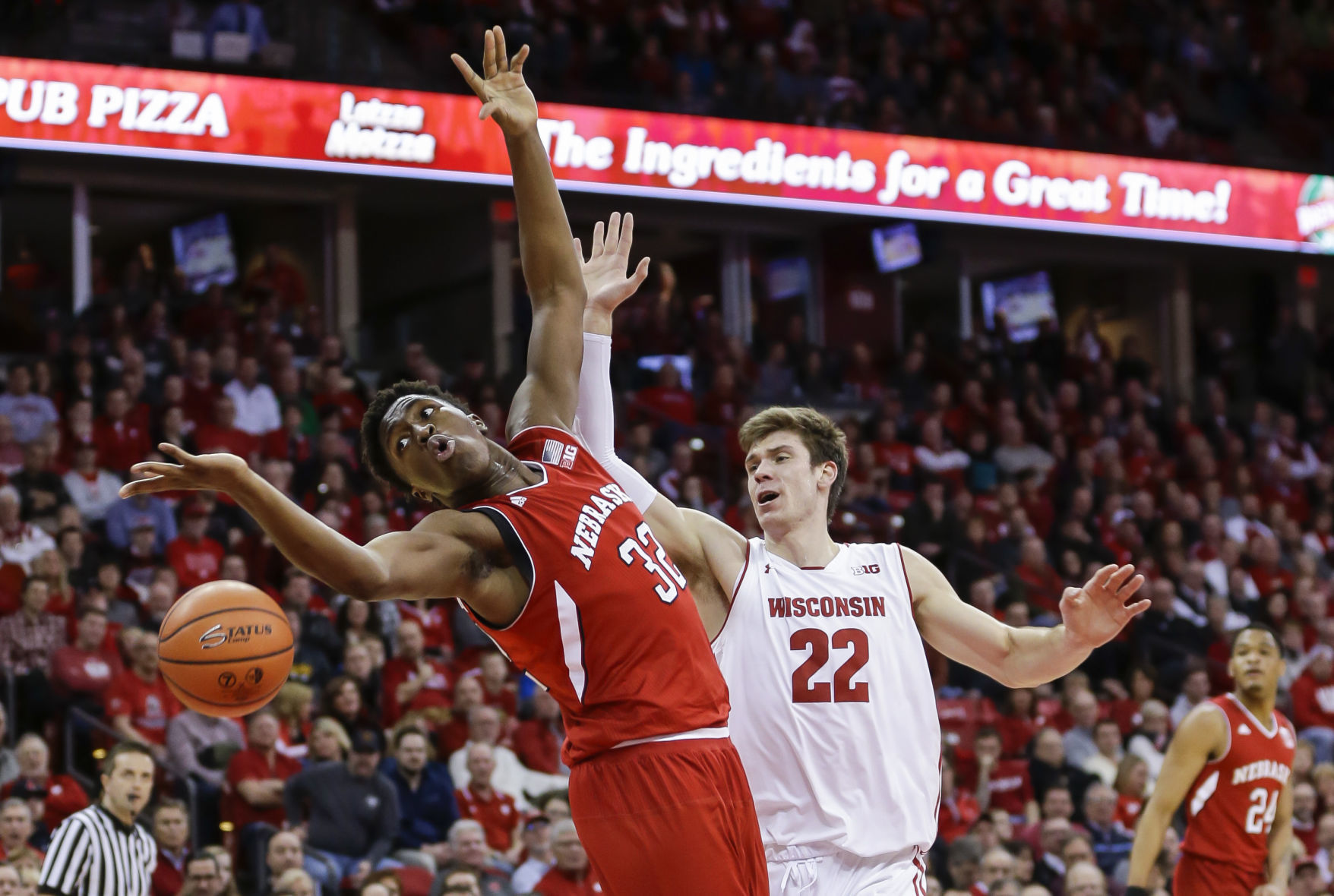 Nebraska Wisconsin Basketball